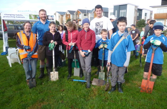 Tree Planting for the Kaipatiki Project