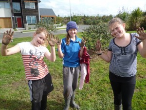Tauhinu sea scouts get hands dirty