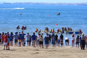 Race is underway