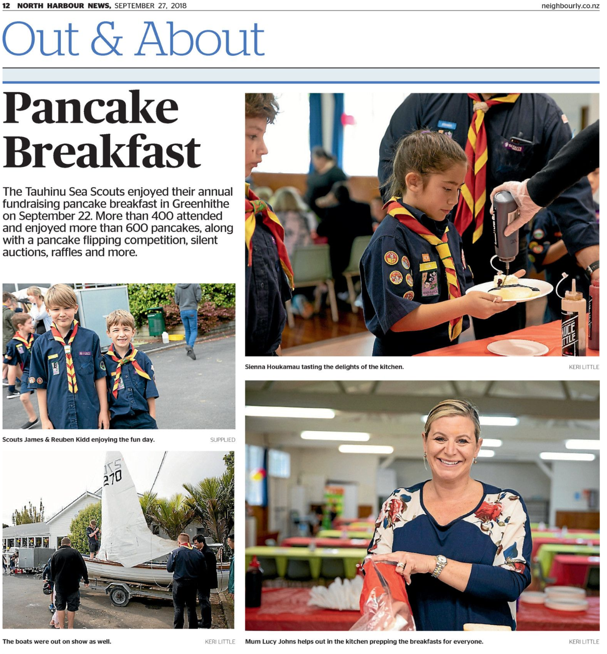 Pancake Breakfast 2018