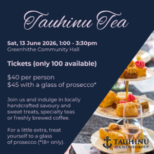 Tauhinu Tea Fundraiser Ticket